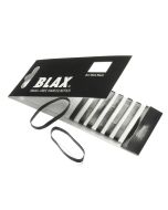 Blax - Snag-Free Hår Elastikker SORT 8stk/4mm 