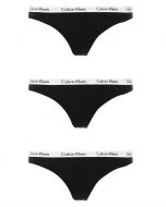 Calvin Klein Thongs 3pak - S