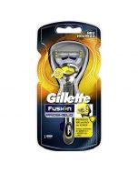 Gillette Fusion Proshield Skraber - Gul 