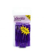 Idento Floss and Stick 2 in 1 - 55 stk - Lilla 