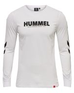 Hummel-Hmllegacy-T-shirt-Unisex-Hvid