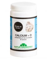 Natur Drogeriet Calcium + D Citramalat og D-Vitamin