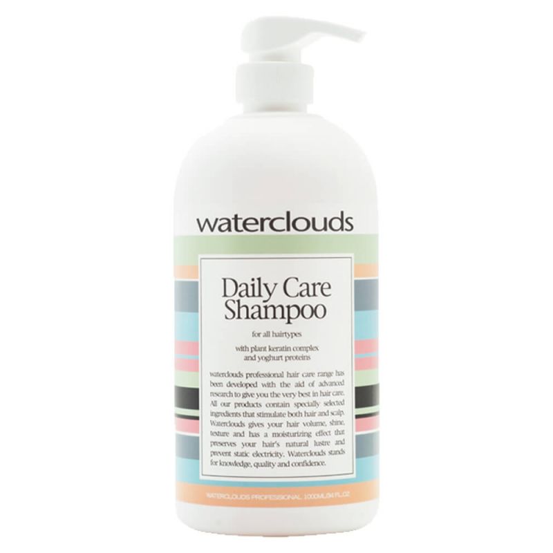Overskyet attribut Sprog Køb Waterclouds Daily Care Shampoo 1000 ml - 282.95 kr. - Altid fri fragt