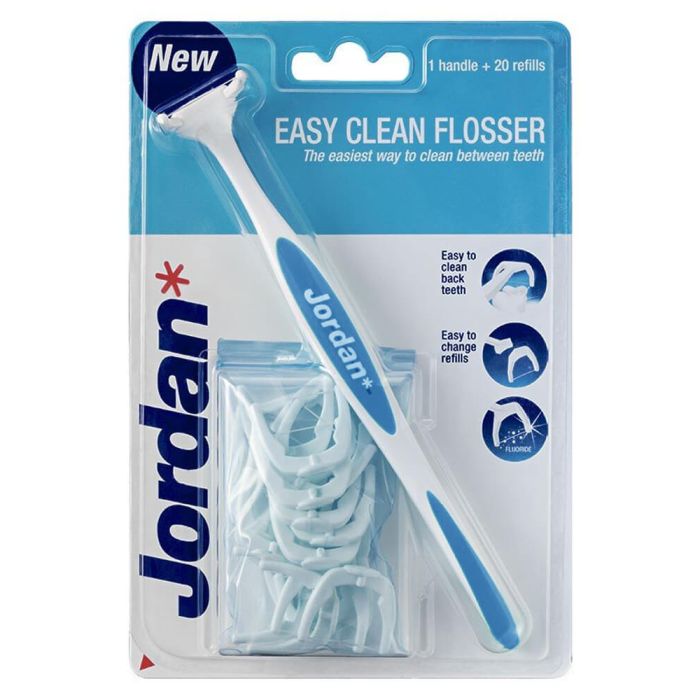 Jordan Easy Clean Flosser Blue
