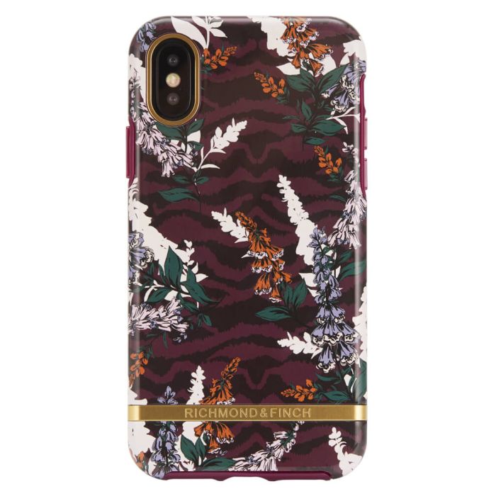 Richmond And Finch Floral Zebra iPhone Xs Max Cover 