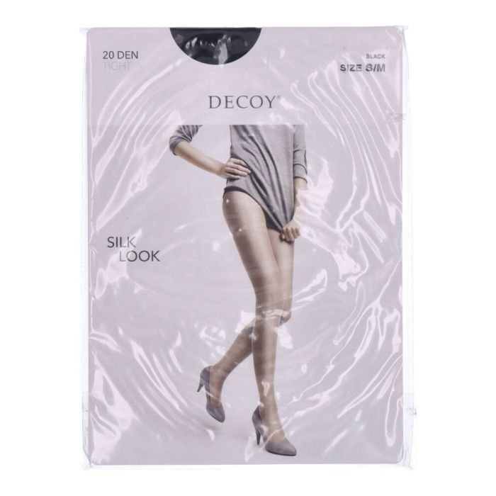 Decoy Silk Look (20 Den) Black S/M