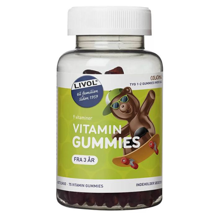 Livol Vitamin Gummies 75stk