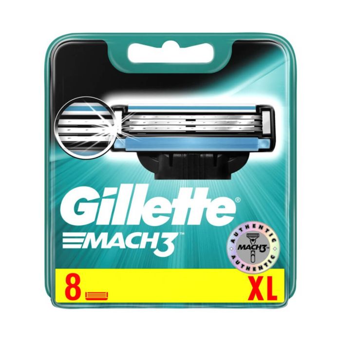 Gillette Mach3 XL Pack - 8 pak  