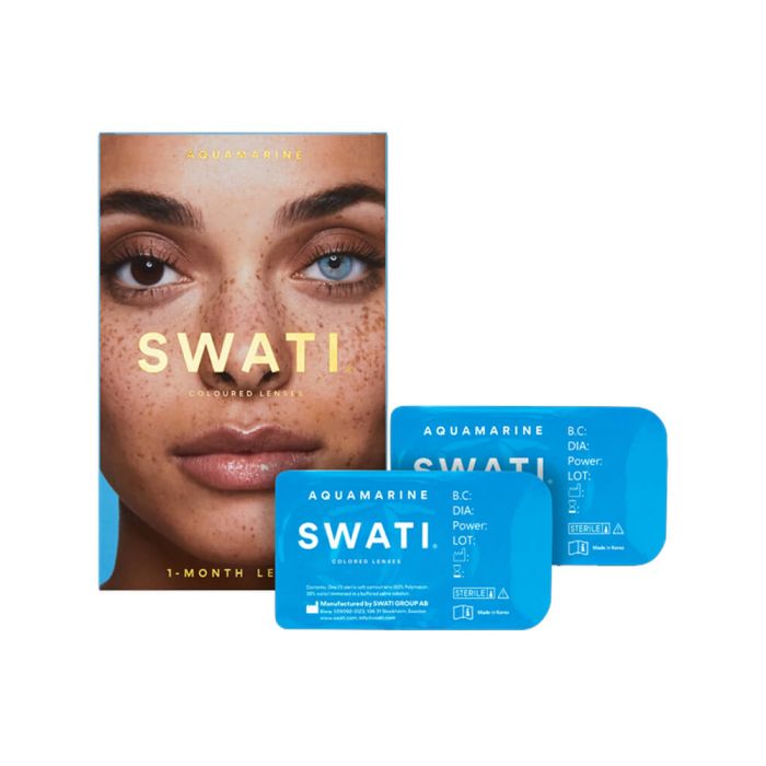 Swati Aquamarine 1-Month Lenses