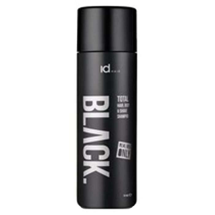 id Hair Black Total - Hair, Body & Shave Shampoo - Travel Size 60 ml