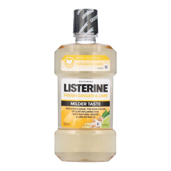 Listerine Fresh Ginger & Lime Mouthwash