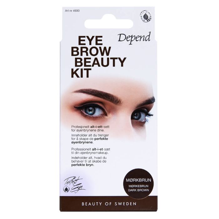 Depend Eye Brow Beauty Kit - Dark Brown Art. 4930 