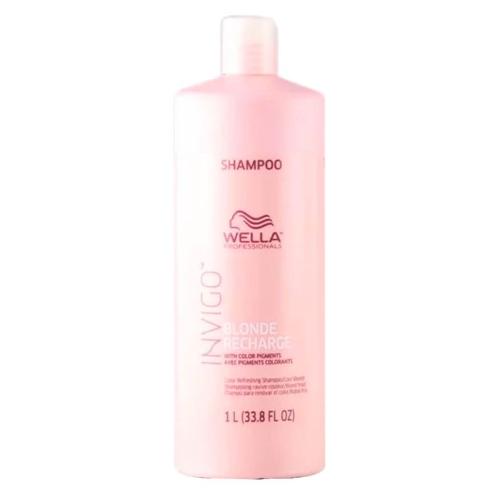 Wella Invigo Blonde Recharge Cool Blonde Shampoo 1000ml