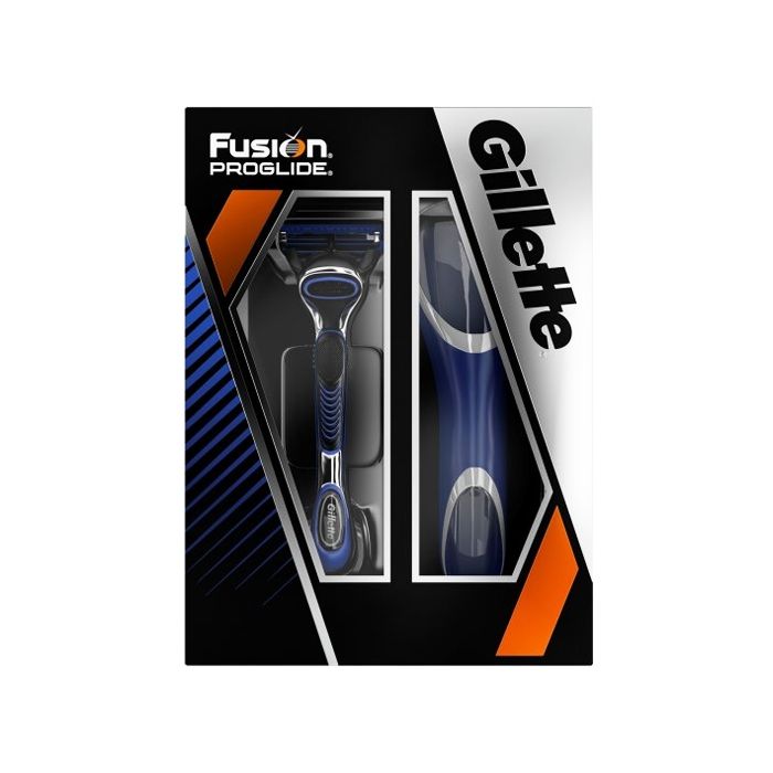 Gillette Fusion ProGlide Gift Set - (Proglide Razor + Travel Case) 