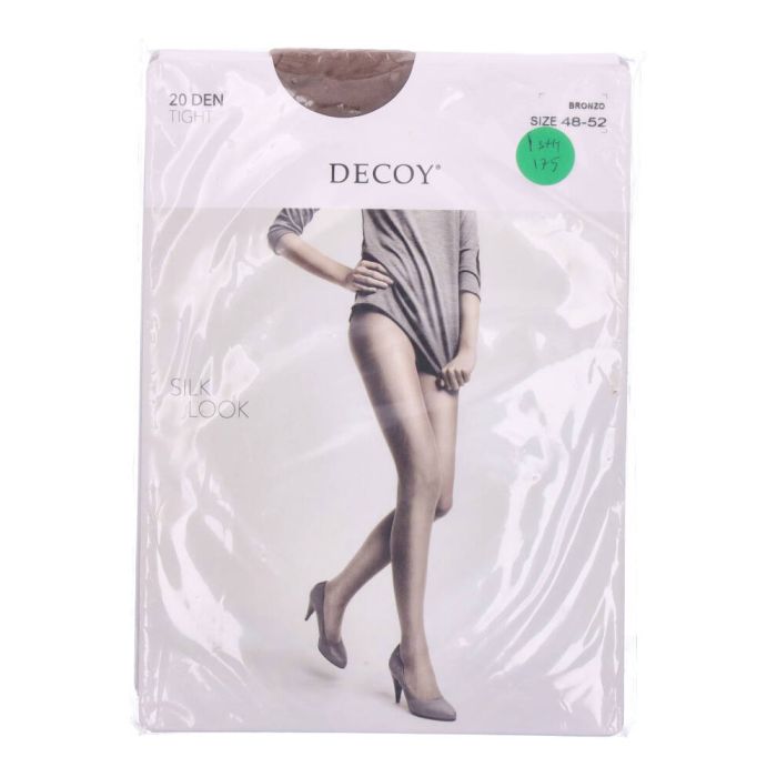 Decoy Silk Look (20 Den) Bronzo str. 48-52