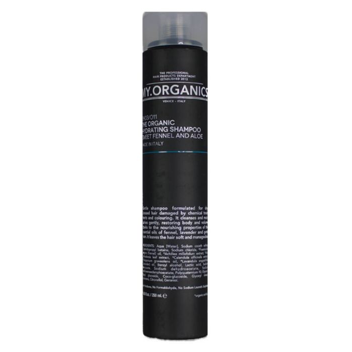 MY.ORGANICS - The Organic Hydrating shampoo Sweet Fennel And Aloe 250 ml