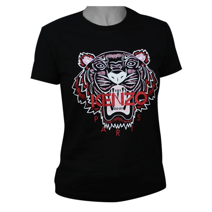 Kenzo Tiger Womans T-shirt Red S 