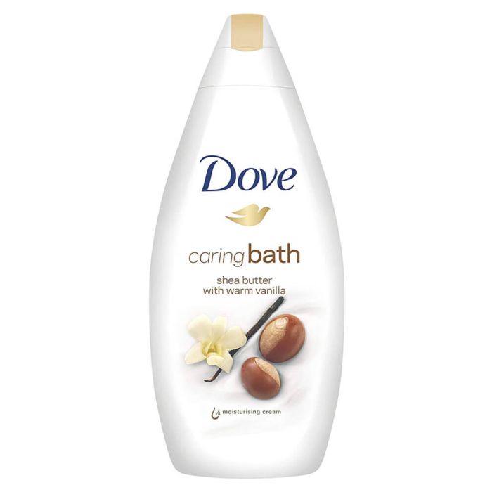 Dove Caring Bath Shea Butter With Warm Vanilla Body Wash 500ml
