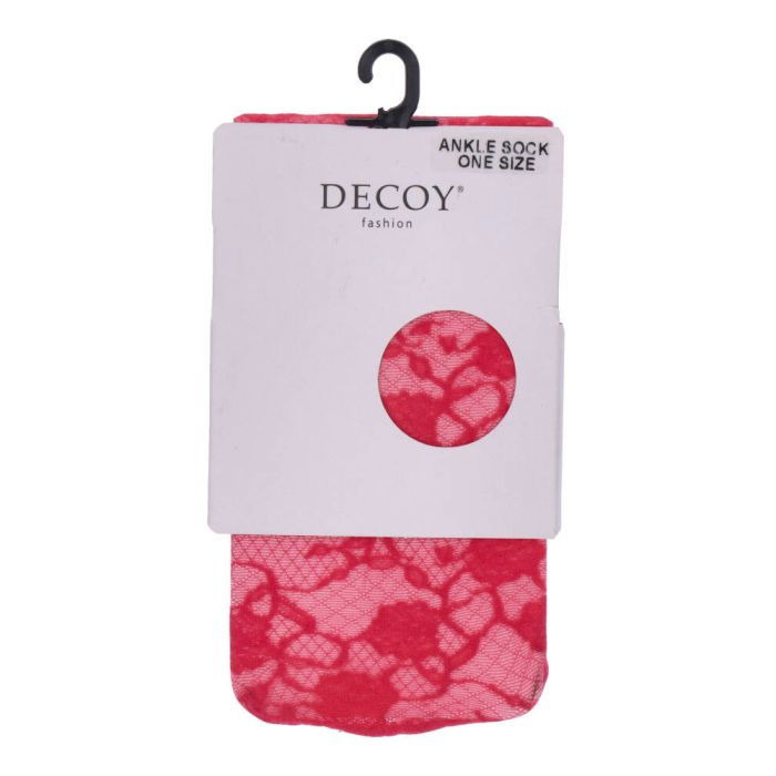 Decoy Ankle Socks Pink One Size
