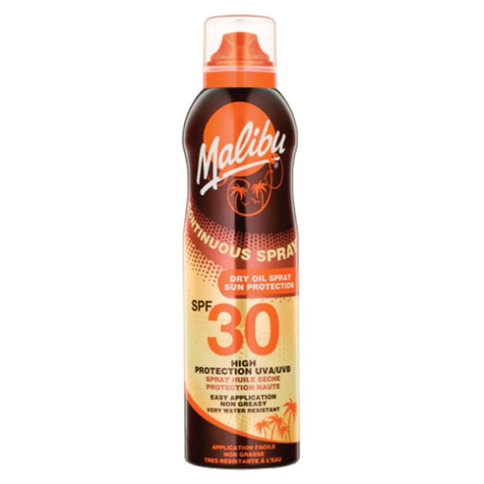 Malibu Continuous Dry Oil Sun Spray SPF30 175ml