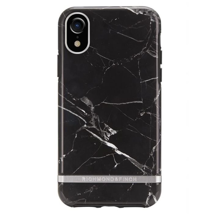 Richmond And Finch Black Marble iPhone Xr Cover 
