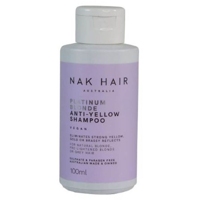 NAK Platinum Blonde Anti-Yellow Shampoo Vegan 100ml