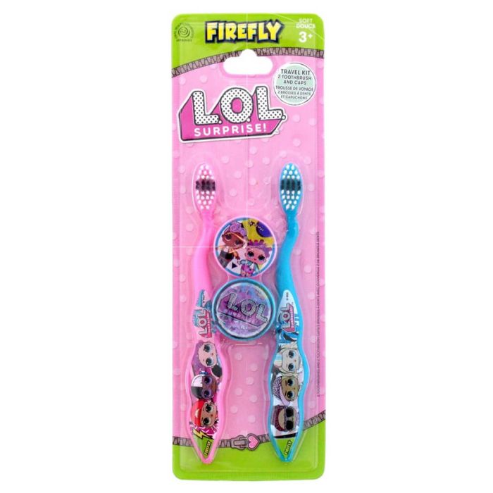 LOL Surprise Firefly Toothbrush With Caps