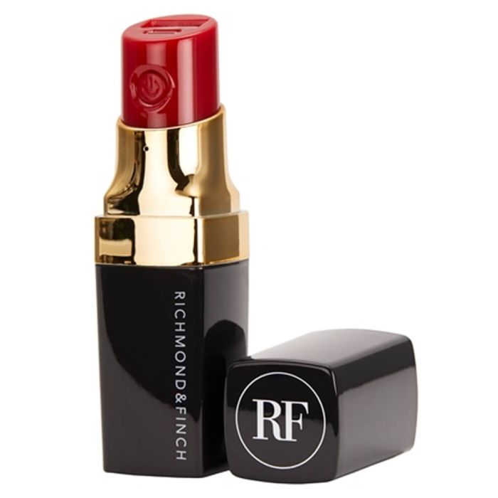 Richmond And Finch Lipstick Powerbank til iPhone og Android - Black 