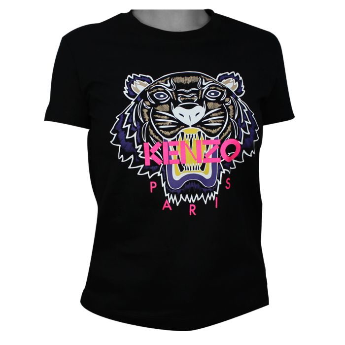 Kenzo Tiger Womans T-shirt Pink L