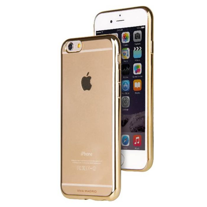 Viva Madrid iPhone 6/6s Metalico Flex cover - Champagne Gold  