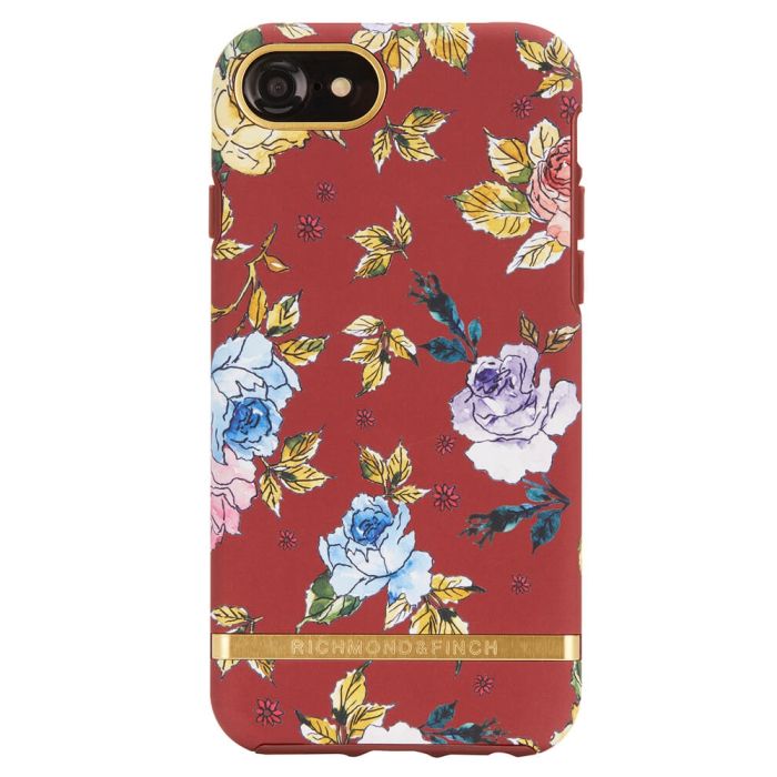 Richmond And Finch Red Floral iPhone 6/6S/7/8 Cover 
