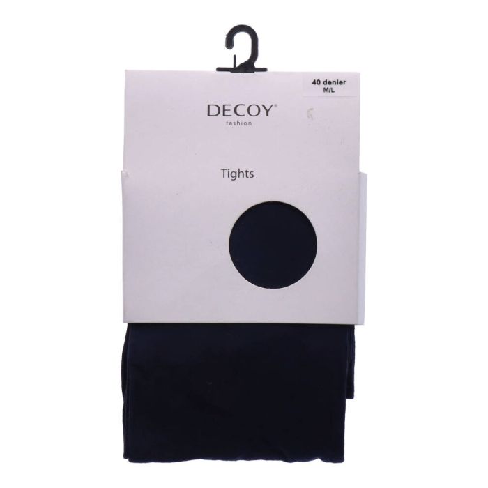 Decoy Fashion Tights (40 Den) Navy M/L