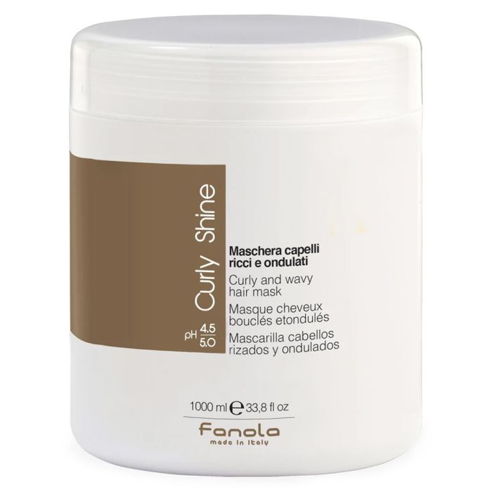 Fanola Curly Shine Curly And Wavy Hair Mask 1000ml