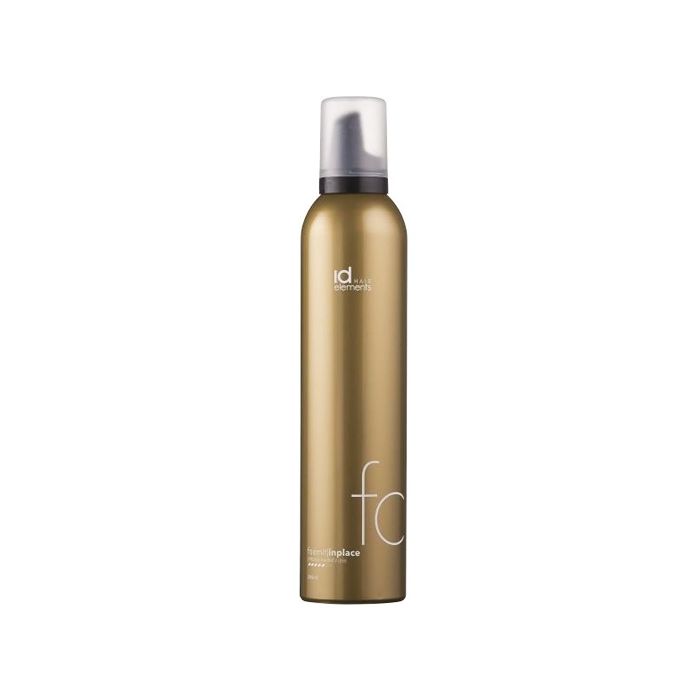 Id Hair Elements - Foamit In Place - Strong Hairmousse (guld) 300 ml