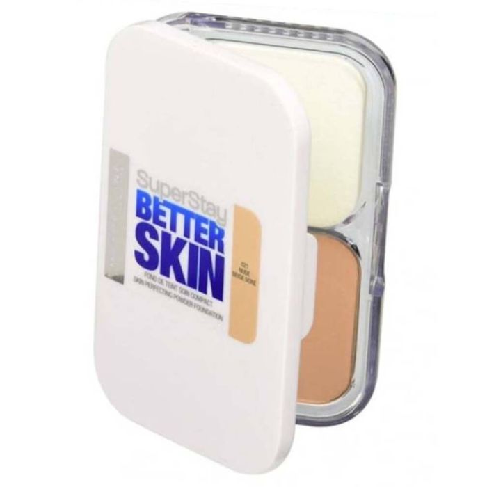 Maybelline SuperStay Better Skin Perfecting Powder Foundation - 021 Nude 