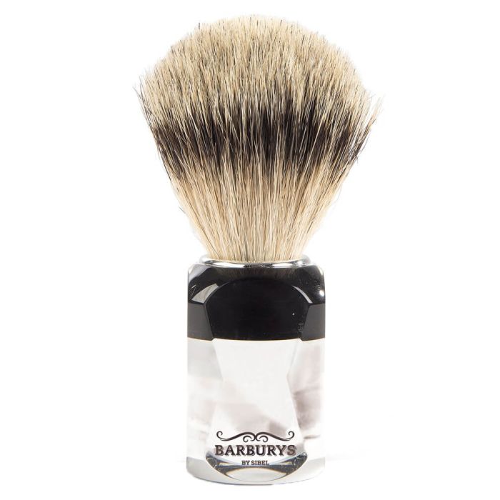 Barburys Shaving Brush - Light Crystal 