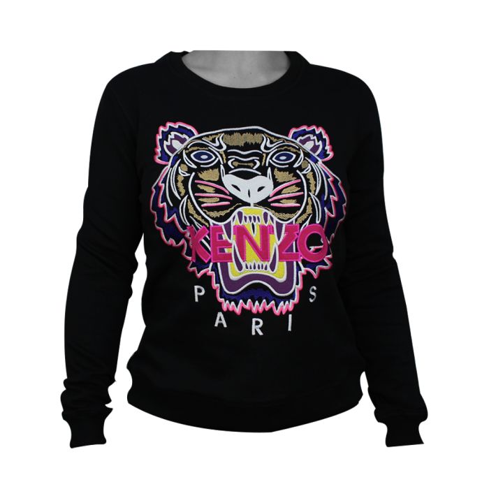 Kenzo Tiger Sweatshirt Black/Pink XL