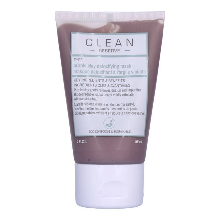 Clean Reserve Hair & Body Purple Clay Detoxifying Mask
