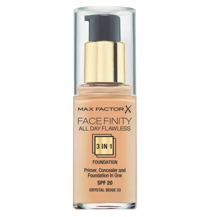 Max Factor Facefinity 3-in-1 Foundation Crystal Beige 33 - 30 ml