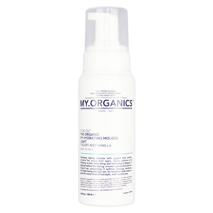MY.ORGANICS - The Organic My Hydrating Mousse Light Yogurt And Vanilla  250 ml