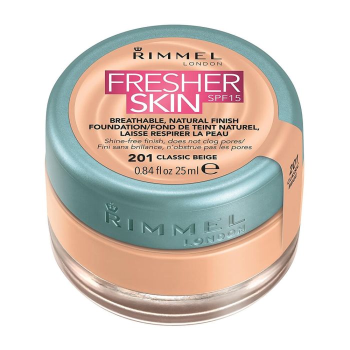 Rimmel Fresher Skin Foundation SPF15 201 Classic Beige