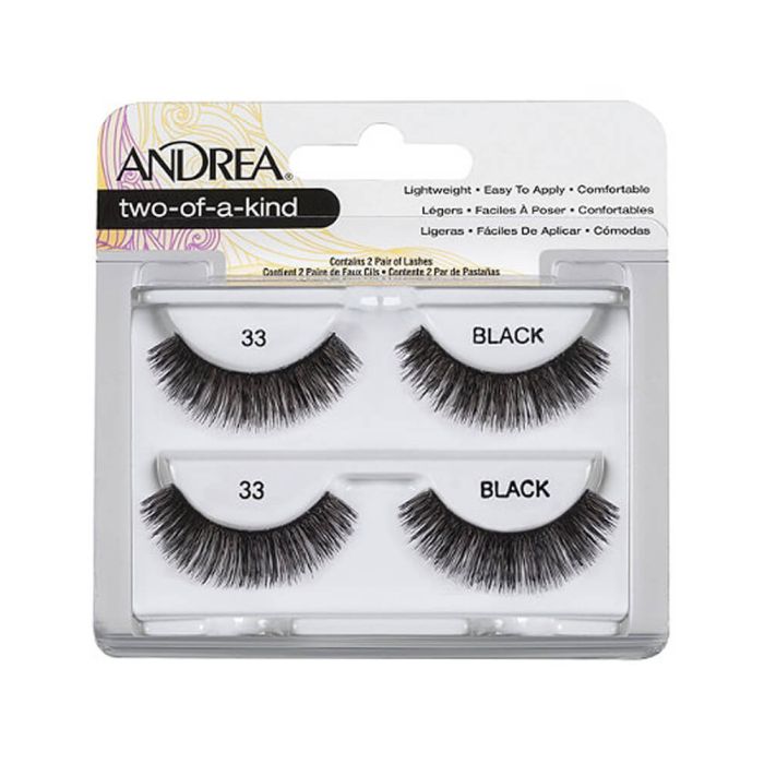 Andrea Two-Of-A-Kind Lashes Black 33