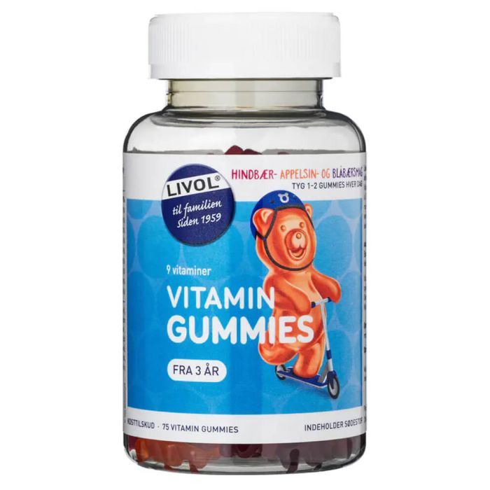 Livol Vitamin Gummies 75stk