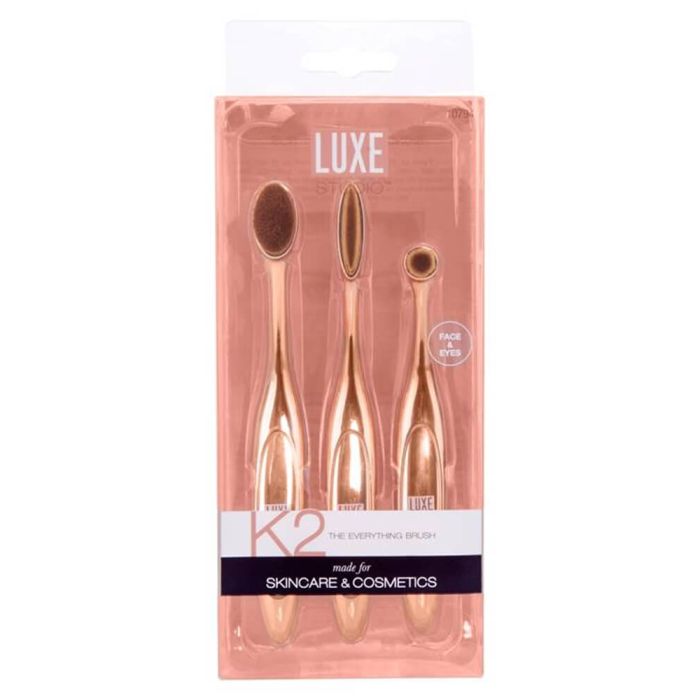 Luxe Studio Makeup Brush Set Face & Eyes K2