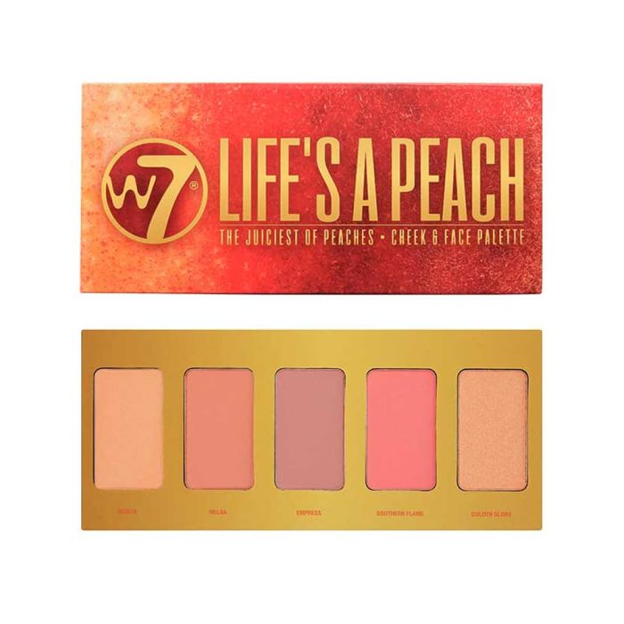 W7 Life's a Peach The Juiciest Of Peaches 5stk