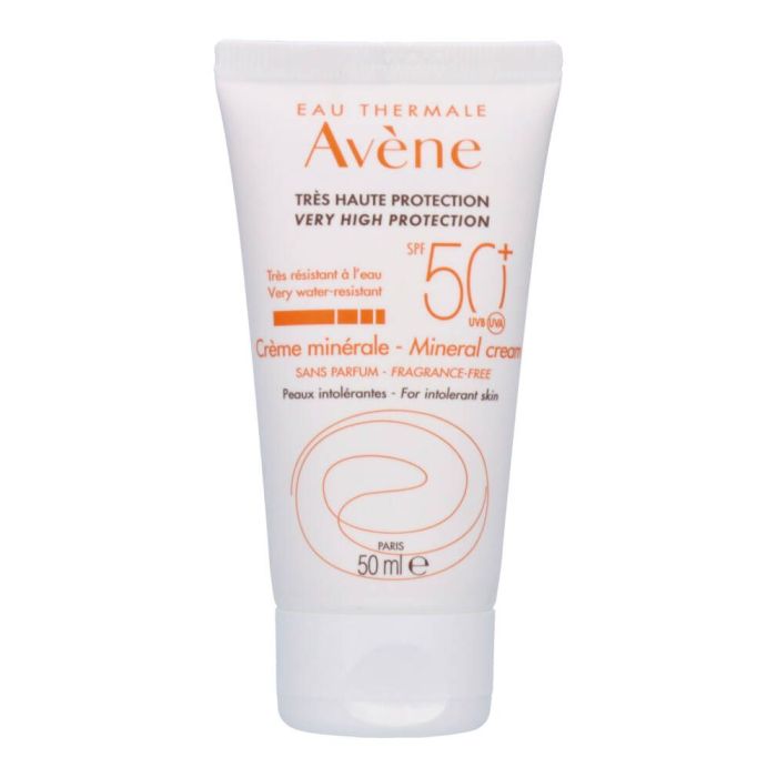 Avéne Mineral Cream Very Water Resistant Fragrance-Free SPF 50+