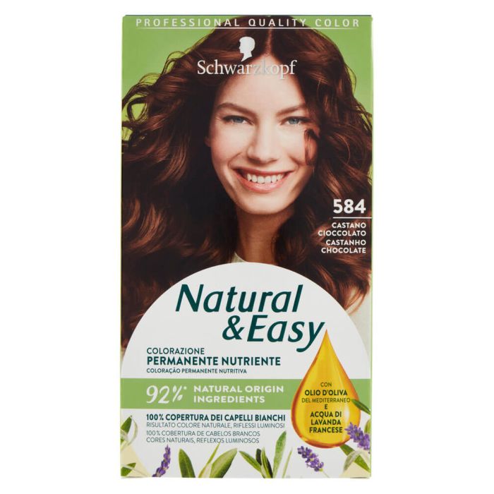 Schwarzkopf Natural & Easy 584 Mocca Chocolate Brown