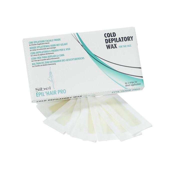 Sibel Cold Depilatory Wax Strips For Face Ref. 7411301 