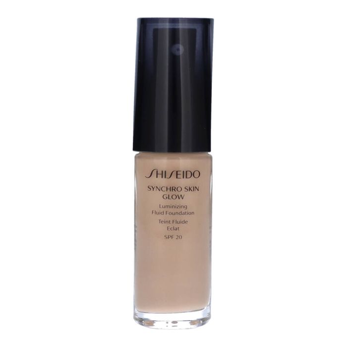 Shiseido Synchro Skin Glow Luminizing Face Foundation SPF20 3 Golden
