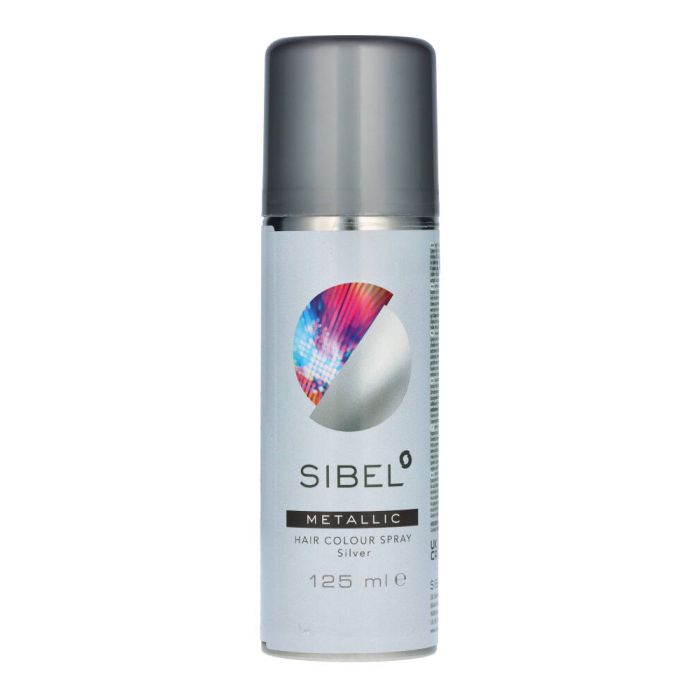 Sibel Metallic Hair Colour Spray Silver